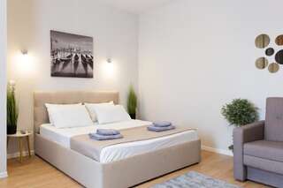 Апартаменты Studio in the city center – Gimnasiyna naberezhna 24A-9 Харьков Апартаменты с 1 спальней-24